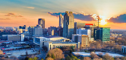 Raleigh NC Skyline