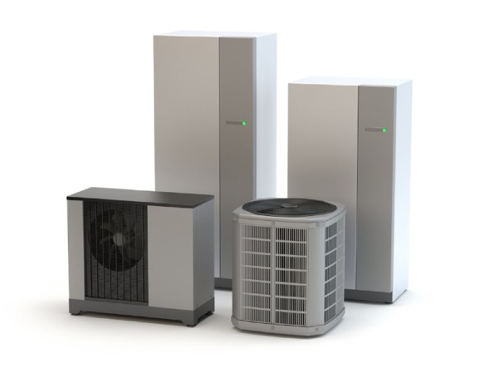 Four Types Of Heat Pumps
